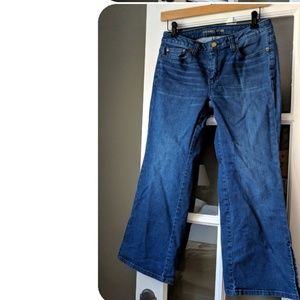 ‼️ Michael Kors Split Hem Crop Jeans Size 4